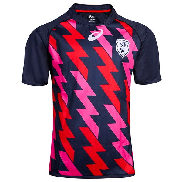 Maillot Rugby Stade Français Paris Domicile 2017 2018 Bleu